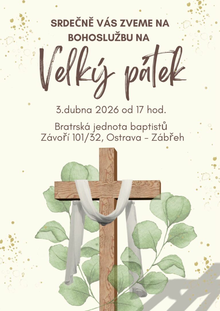 Velký pátek 2026